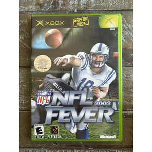 NFL Fever 2002 Xbox Game - Complete Sports Title, Good Condition, Fast Shipping